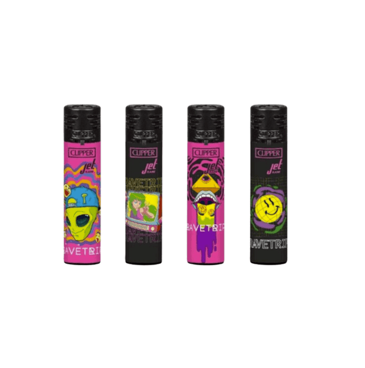 Clipper Rave Design Jet Lighter - Oz Sweet Puff
