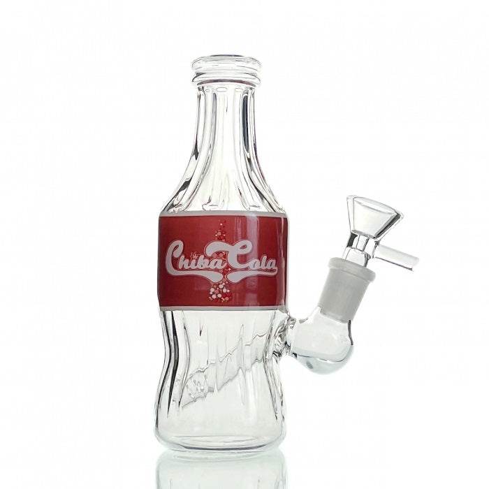 Cola Bottle Glass Bong 16cm - Bong Empire