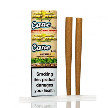 Cyclone Sugar Cane Flavoured Wraps 2 Pack - Bong Empire