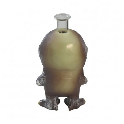 Devil Dinosaur Silicone Glass Water pipe 23cm