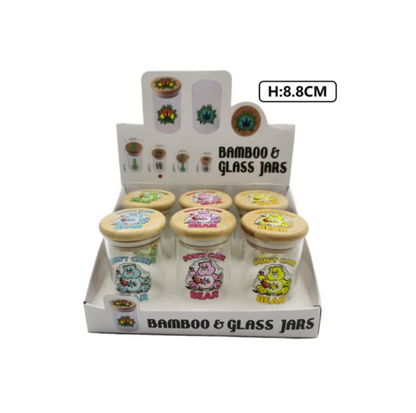 Don't Care Bear Airtight Glass Storage Jar 8.8cm