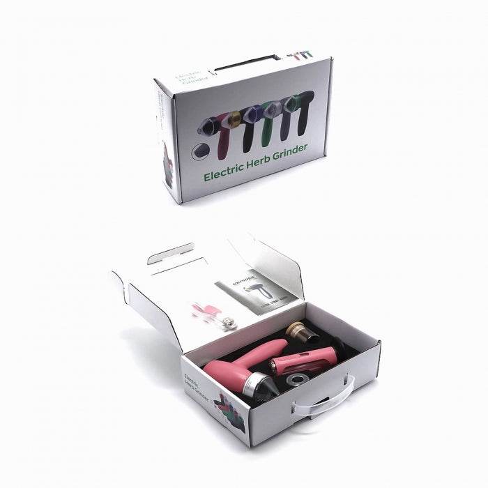 Electric Grinder Kit with Accessories Black - Bong Empire