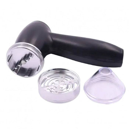 Electric Grinder Kit with Accessories Black - Bong Empire