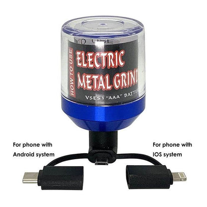 Electric USB Portable Grinder – Powered by Phone - Bong Empire