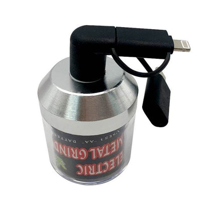 Electric USB Portable Grinder – Powered by Phone - Bong Empire