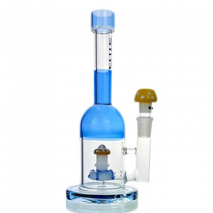 Elite Mushroom Percolator Glass Bong 25cm - Bong Empire