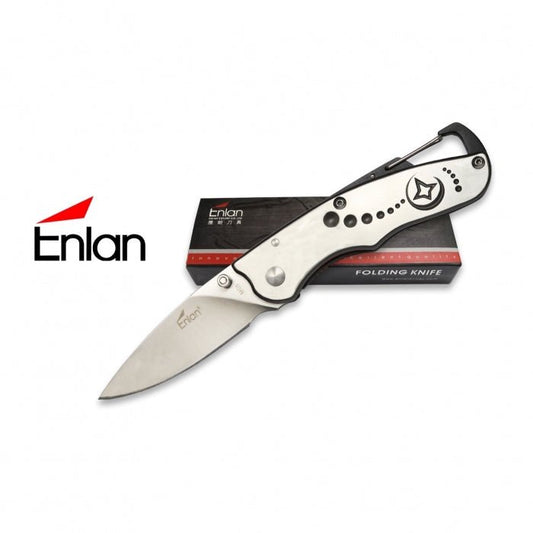 Enlan Folder With Carabiner Clip Folding Knife - Bong Empire