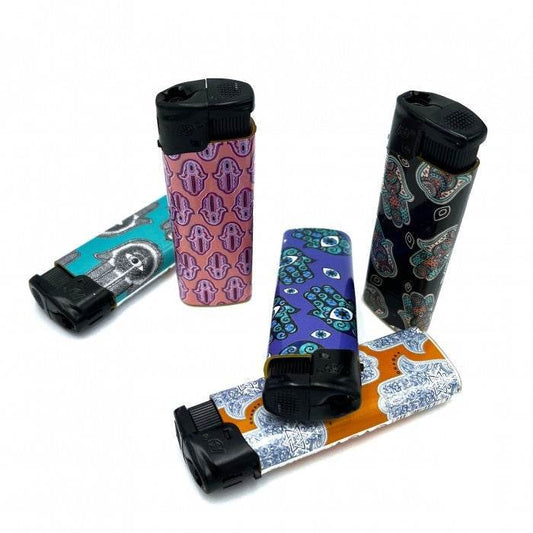 FlameClub Mandala Windproof Refillable Jet Lighter - Bong Empire