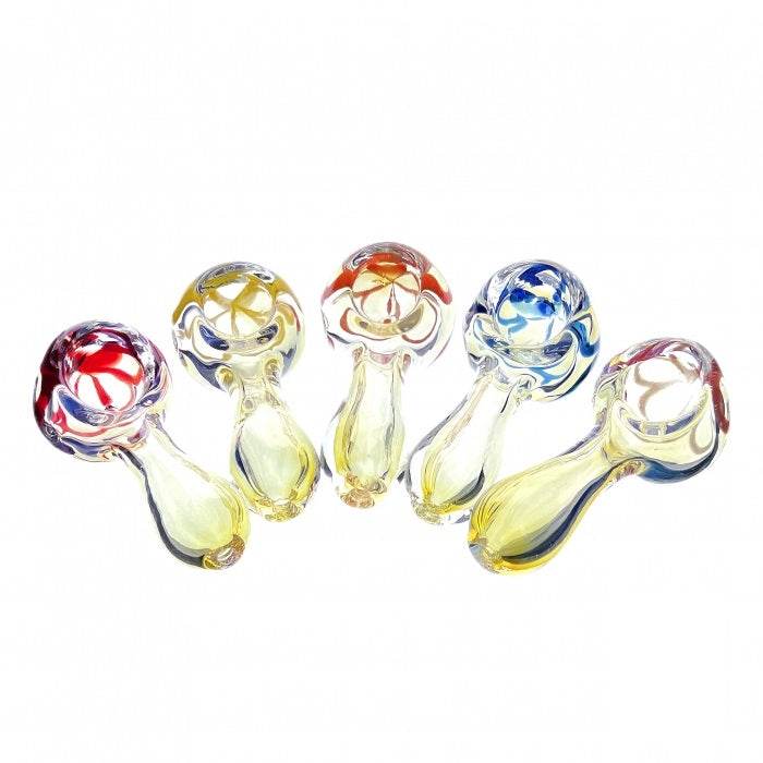 Flower Glass Dry Pipe 6.5cm - Bong Empire