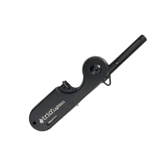 Foldable Candle Jet Lighter 12cm Black
