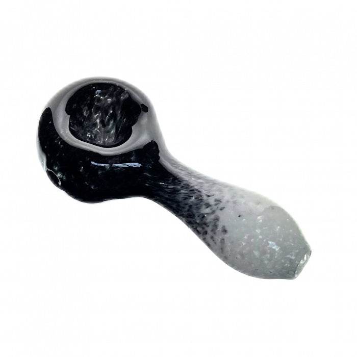 Frit Glass Dry Spoon Pipe 10cm - Bong Empire