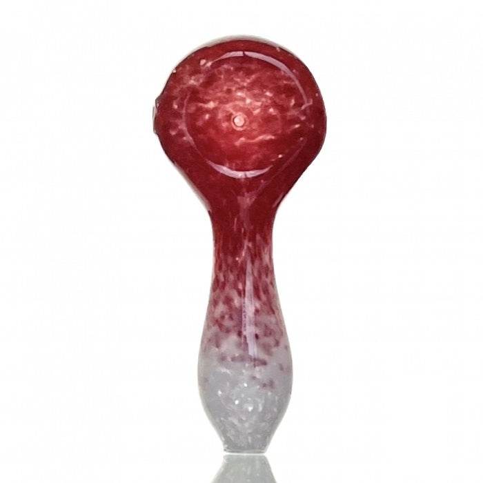 Frit Glass Dry Spoon Pipe 10cm - Bong Empire