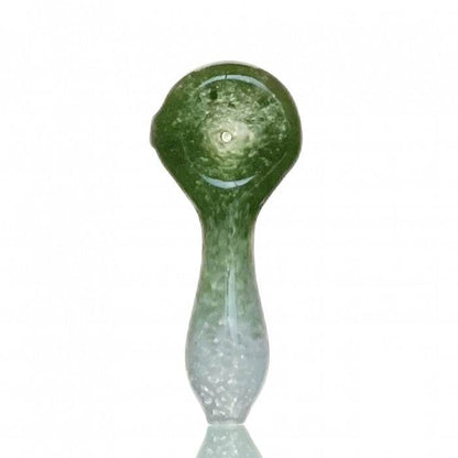 Frit Glass Dry Spoon Pipe 10cm - Bong Empire