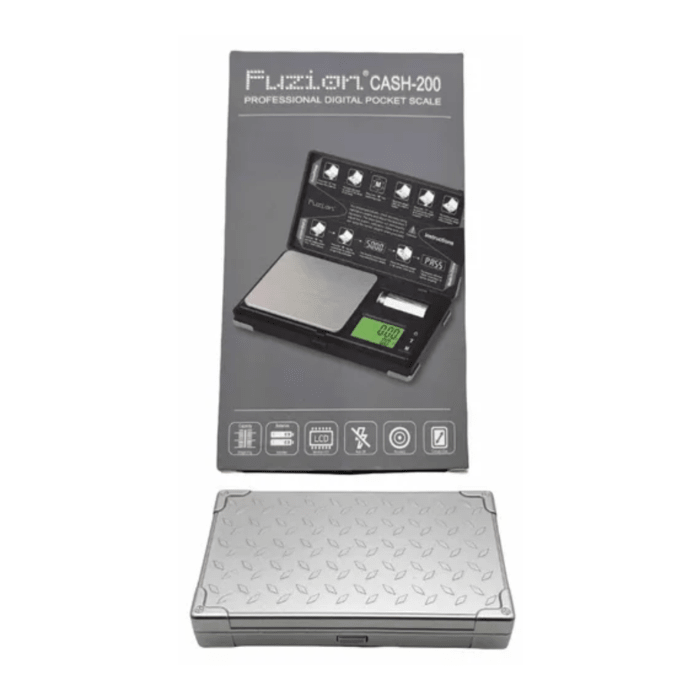 Fuzion Cash 200 0.01g / 200g Digital Scales - Oz Sweet Puff