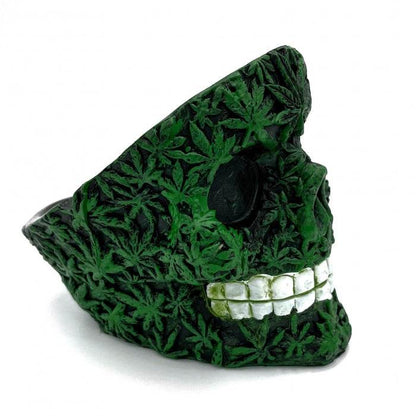Green Skull Ashtray - Bong Empire