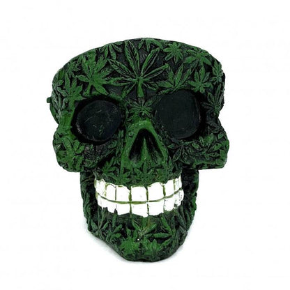 Green Skull Ashtray - Bong Empire