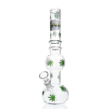 WEGE Double Bubble Full Glass Bong 27cm - Bong Empire