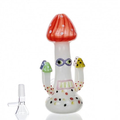 HBKing Elite Mushroom Glass Bong 14cm - Bong Empire