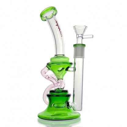 HBKing Inline Percolator Glass Bong 22cm - Bong Empire