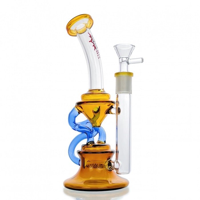 HBKing Inline Percolator Glass Bong 22cm - Bong Empire