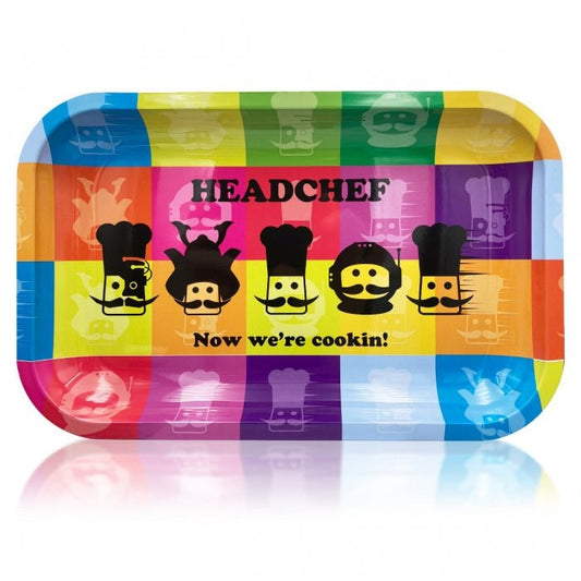 Headchef Metal Rolling Tray 18cm - Bong Empire