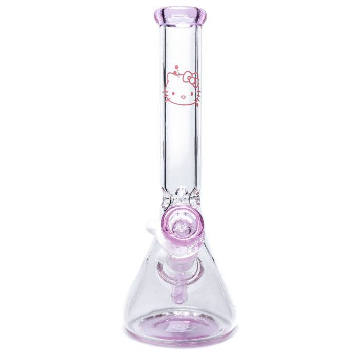 Hello Kitty Beaker Glass Bong 24cm