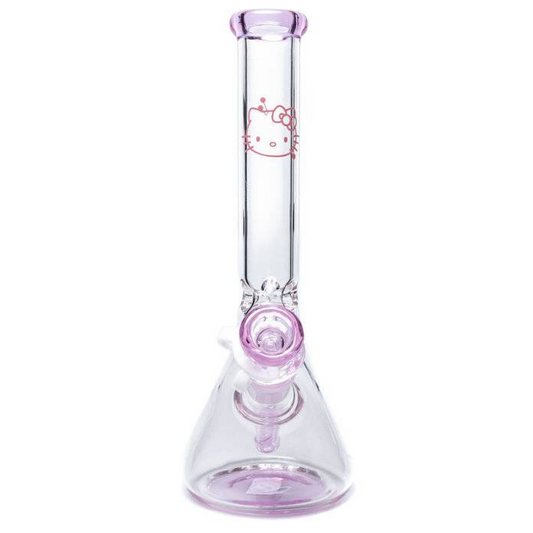Hello Kitty Beaker Glass Bong 24cm