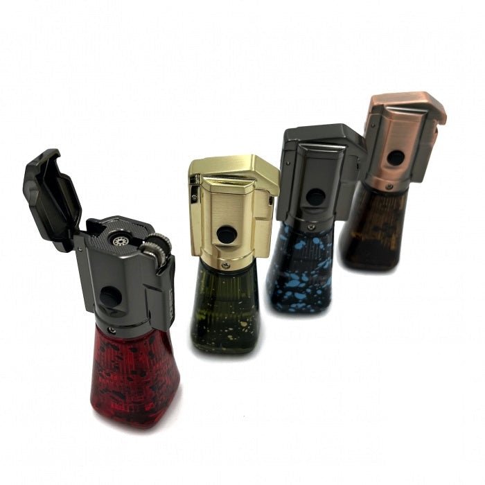 Honest Dual Flame Flint Torch Lighter – Adjustable Jet & Soft Flame - Bong Empire