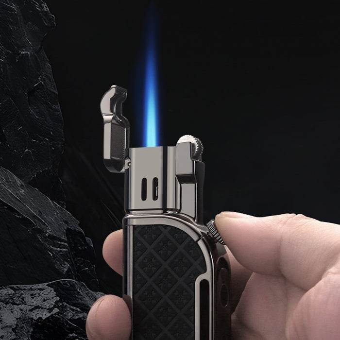 Honest Metal Jet And Soft Dual Flame Flint Lighter - Bong Empire