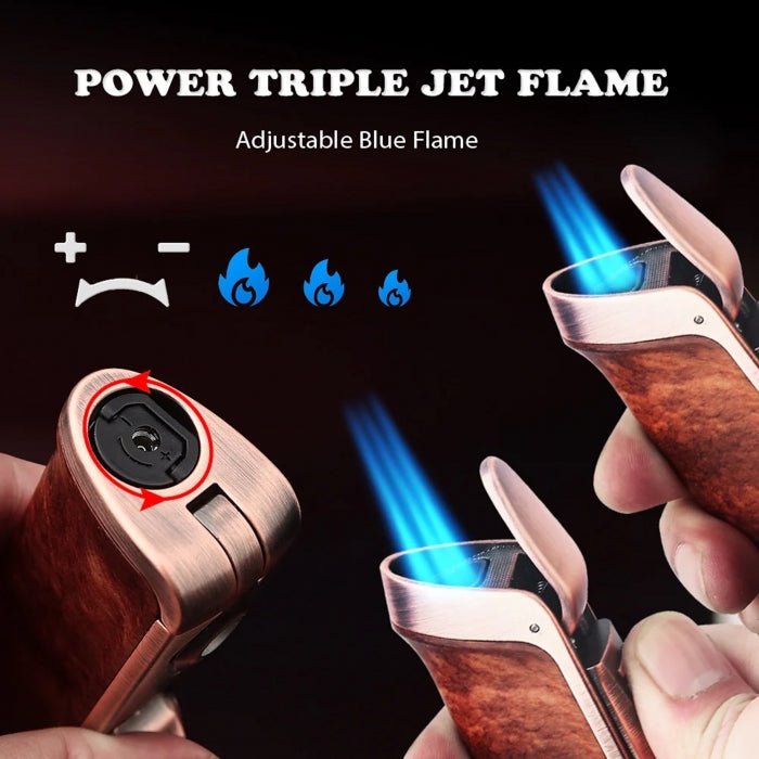 Honest Triple Jet Lighter 9.5cm - Oz Sweet Puff