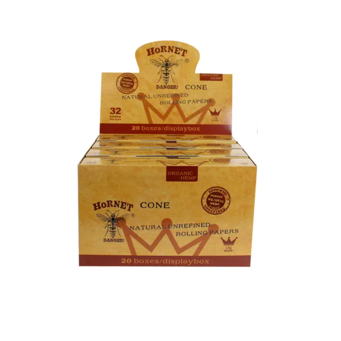 Hornet 32 Pack Hemp Pre Rolled Cones