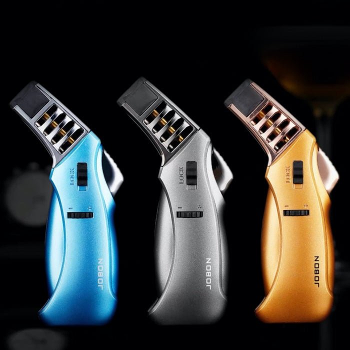 Jobon Adjustable Flame Refillable Jet Lighter