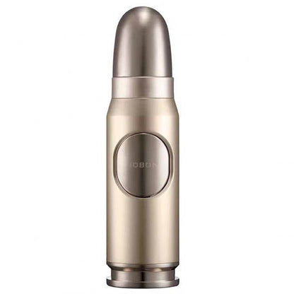 Jobon Bullet Shaped Cigar Jet Lighter Silver