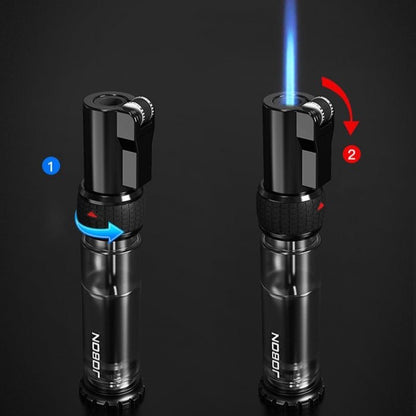 Jobon Butane Flint Single Jet Flame Lighter - Bong Empire