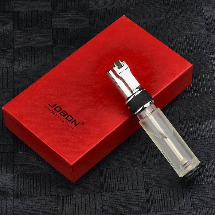 Jobon Butane Flint Single Jet Flame Lighter - Bong Empire