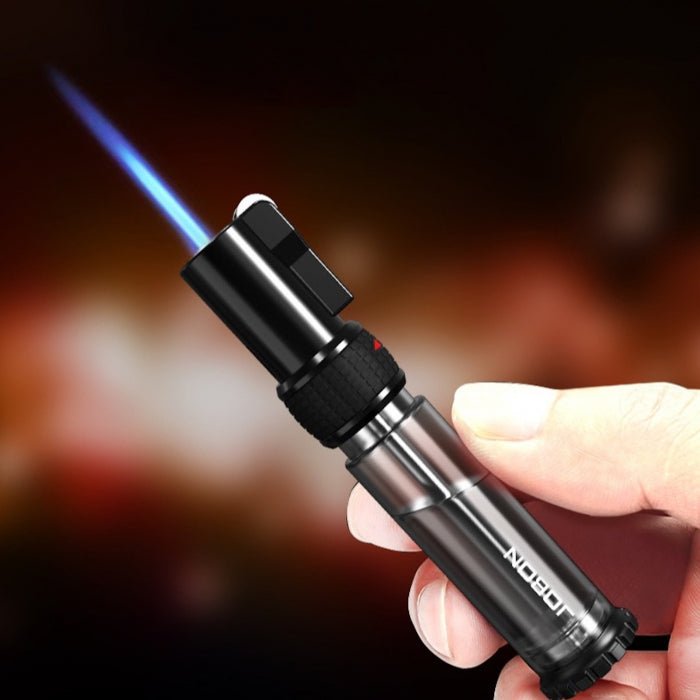 Jobon Butane Flint Single Jet Flame Lighter - Bong Empire