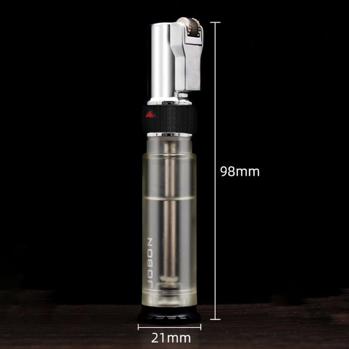 Jobon Butane Flint Single Jet Flame Lighter - Bong Empire