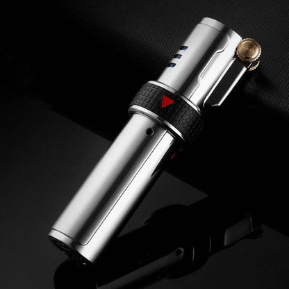 Jobon Butane Triple Flame Flint Jet Lighter - Bong Empire