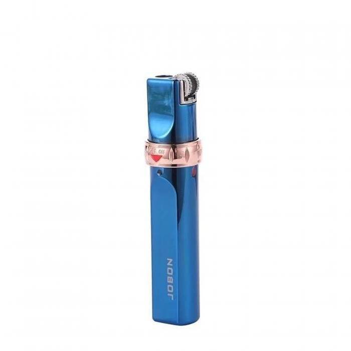 JOBON Flint Slim Jet Lighter Blue