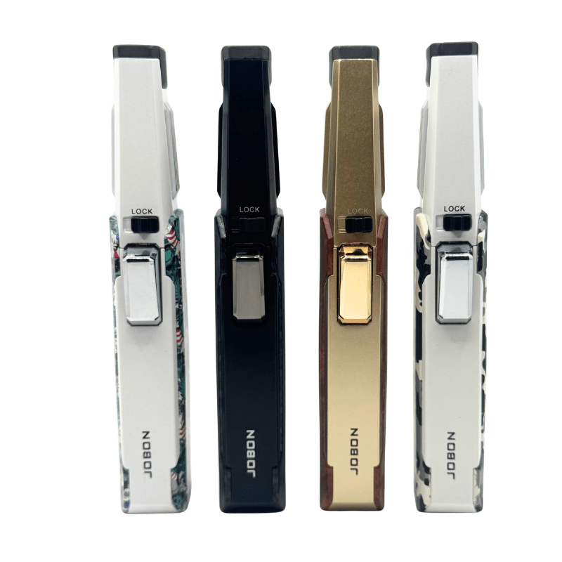 Jobon Large Zinc Alloy Jet Lighter 17cm - Oz Sweet Puff