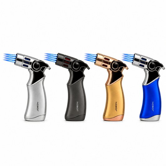 Jobon Quad Jet Flame Lighter 11cm - Oz Sweet Puff