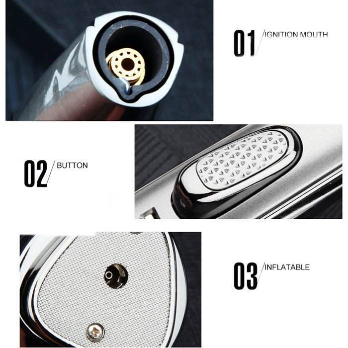 Jobon Rifle Shape Extra Long Jet Lighter 20cm