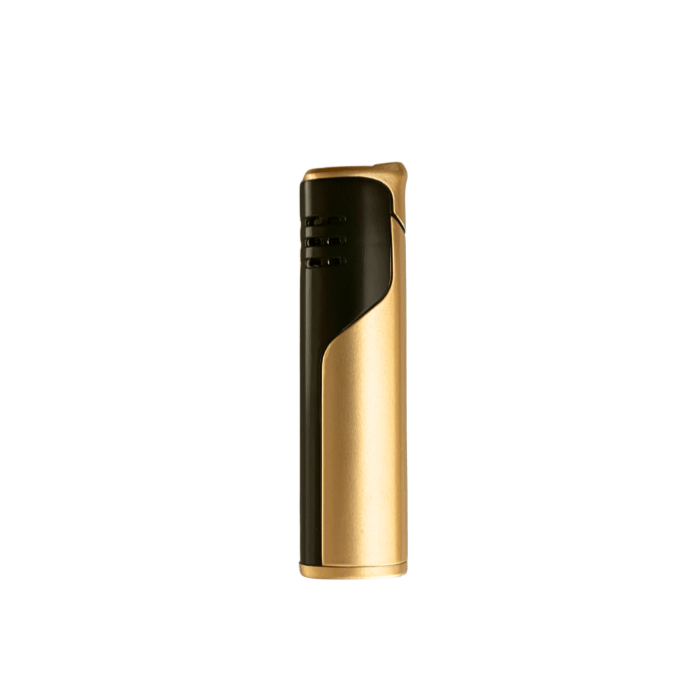 Jobon Single Flame Jet Lighter 9cm Gold
