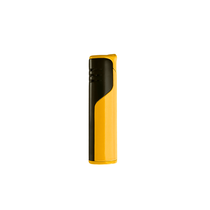 Jobon Single Flame Jet Lighter 9cm Yellow