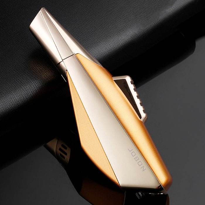 Jobon Superior Metal Single Jet Flame Lighter Gold