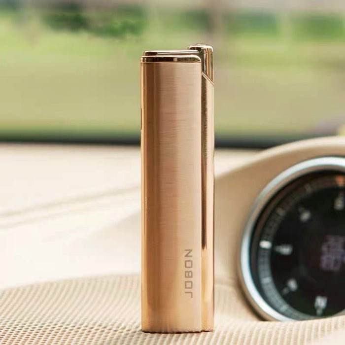 JOBON Windproof Hidden Jet Flame Lighter Rose Gold