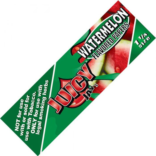Juicy Jays 1.25 Watermelon Flavour Rolling Papers - Bong Empire