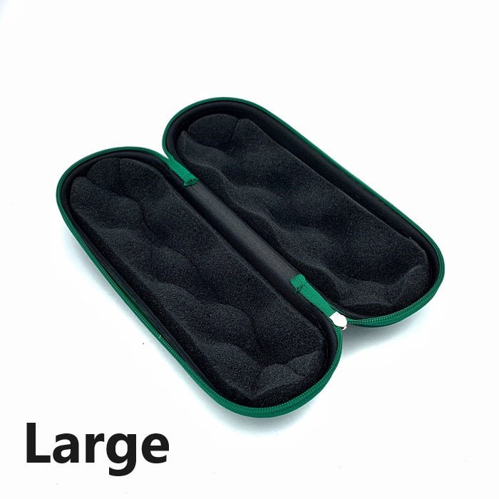 Large Glass Pipe Pouch Case With Zip Lock - Bong Empire