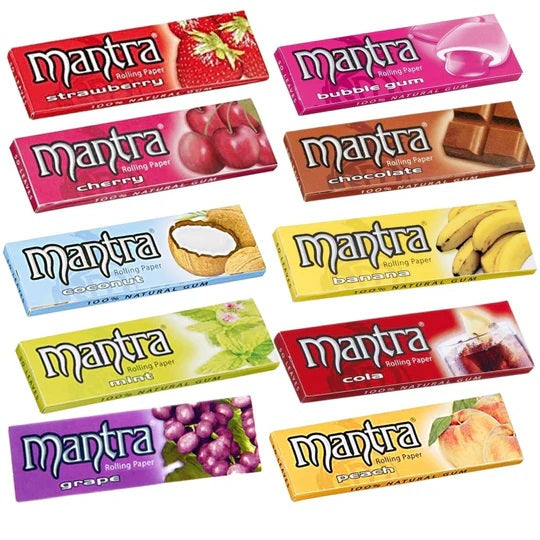 Mantra Flavoured Rolling Papers 1.25 Size