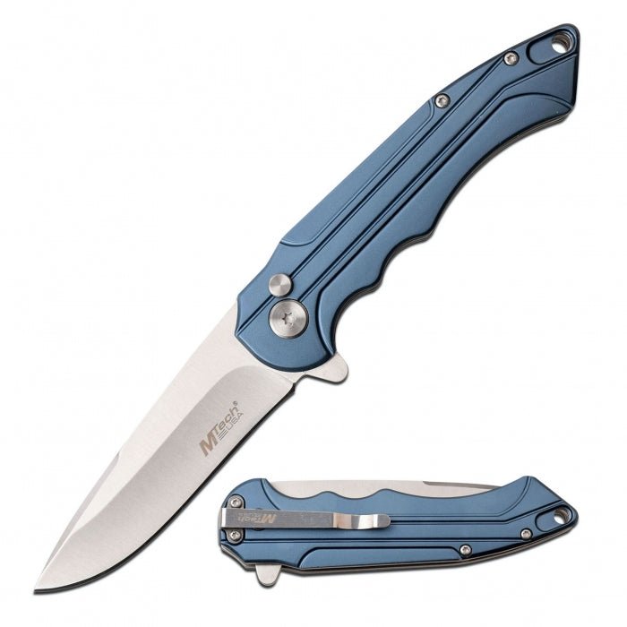 MTech Manual Aluminum Folding Knife 12cm - Bong Empire